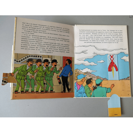 Tintin / Hergé / Pop-Hop / We walked on the moon / 1 Album / EO / 1969