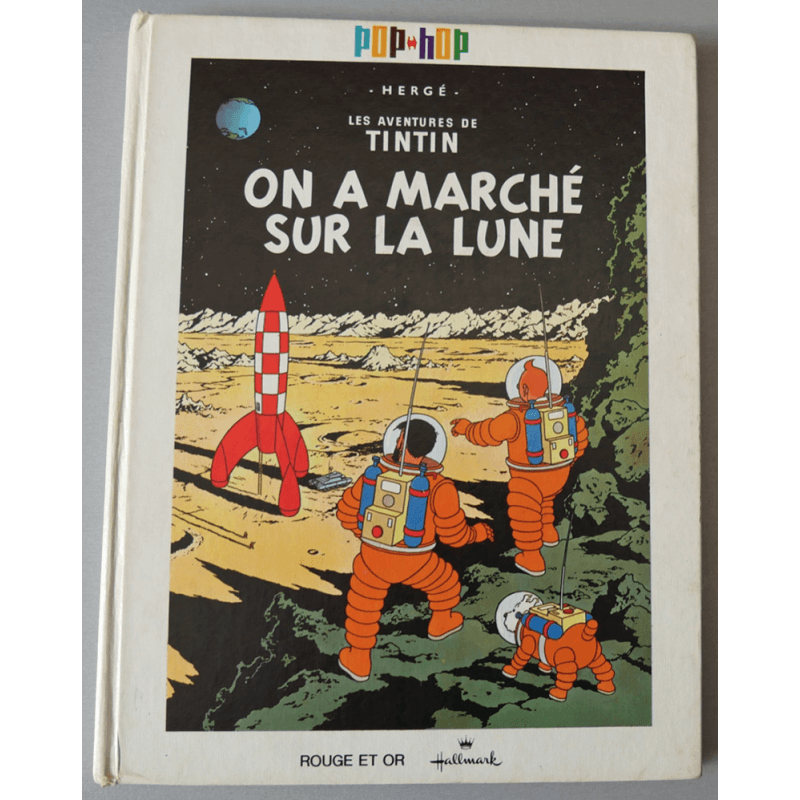 Tintin / Hergé / Pop-Hop / We walked on the moon / 1 Album / EO / 1969