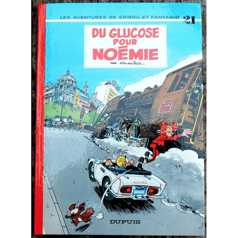 Robbedoes en Kwabbernoot Dl. 21 / Fournier / Glucose voor Noémie / C / 1 Album / EO - 1971 Robbedoes en Kwabbernoot Dl. 21 / Fournier / Glucose voor Noémie / C / 1 Album / EO - 1971