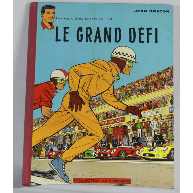  Michel Vaillant / T.01 "De grote uitdaging" / Jean Graton / Heruitgave 1959
