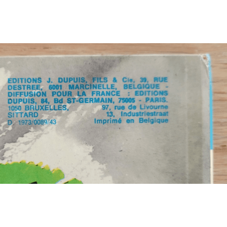  Gaston R3 / Franquin / Gare aux Gaffes du Gars Gnflé / C - 1 Album - EO - 1973