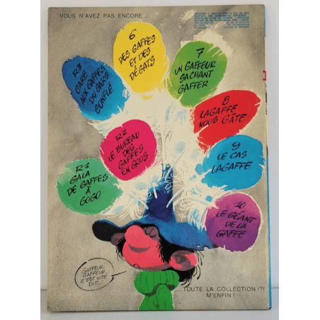  Gaston R3 / Franquin / Gare aux Gaffes du Gars Gnflé / C - 1 Album - EO - 1973