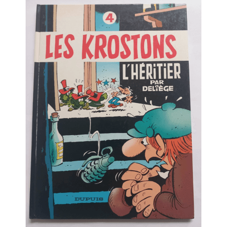  De Krostons T.04 / De erfgenaam / Dedicatie Deliège / C / 1 Album / EO - 1984
