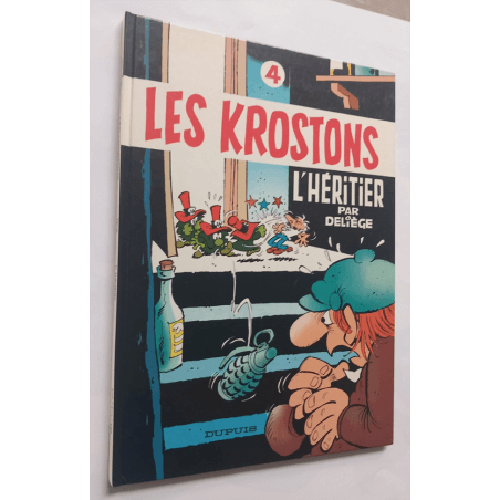  De Krostons T.04 / De erfgenaam / Dedicatie Deliège / C / 1 Album / EO - 1984