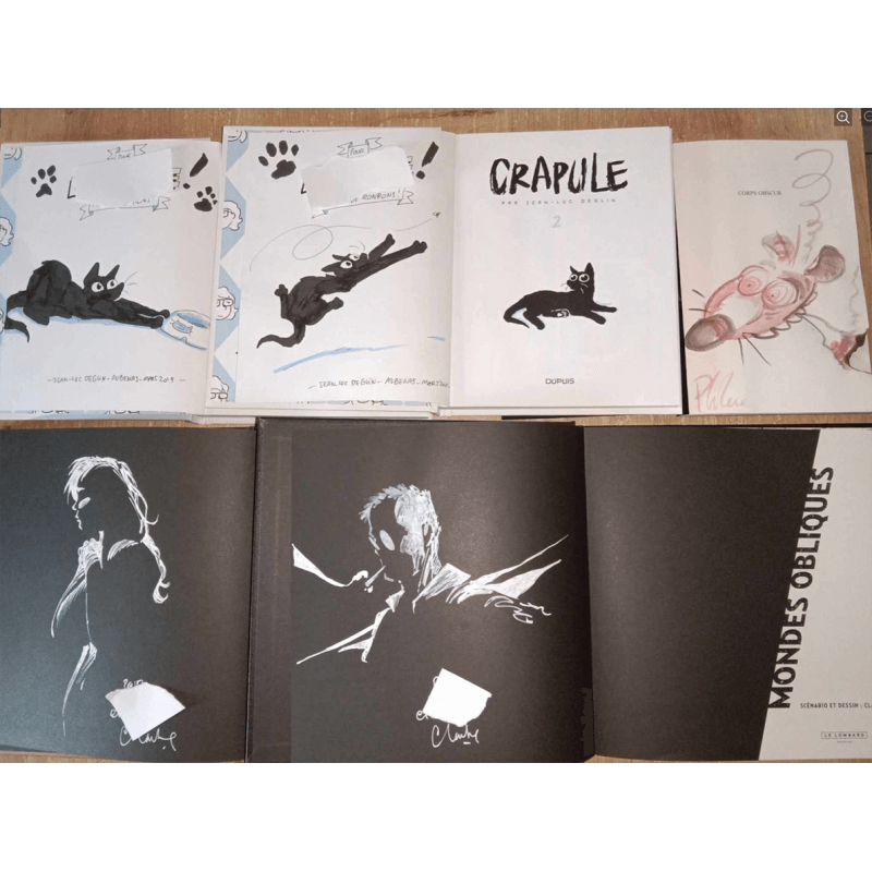 Verzameling opdrachten / Clarke - Ptiluc - Jean-Luc Deglin / 5x C / 5 Albums / EO / 2012/2018 Verzameling opdrachten / Clarke - Ptiluc - Jean-Luc Deglin / 5x C / 5 Albums / EO / 2012/2018