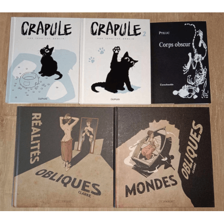 Verzameling opdrachten / Clarke - Ptiluc - Jean-Luc Deglin / 5x C / 5 Albums / EO / 2012/2018