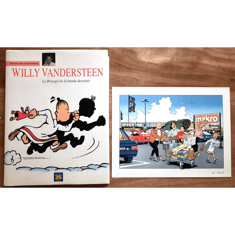 Willy Vandersteen - The Bruegel of the Comics - C + jacket - 1 Album - Limited edition - 1994 Willy Vandersteen - The Bruegel of the Comics - C + jacket - 1 Album - Limited edition - 1994