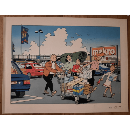 Willy Vandersteen - The Bruegel of the Comics - C + jacket - 1 Album - Limited edition - 1994