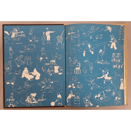  Tintin T.15 / Hergé / In the land of black gold (B4) / C / 1 Album / 1950