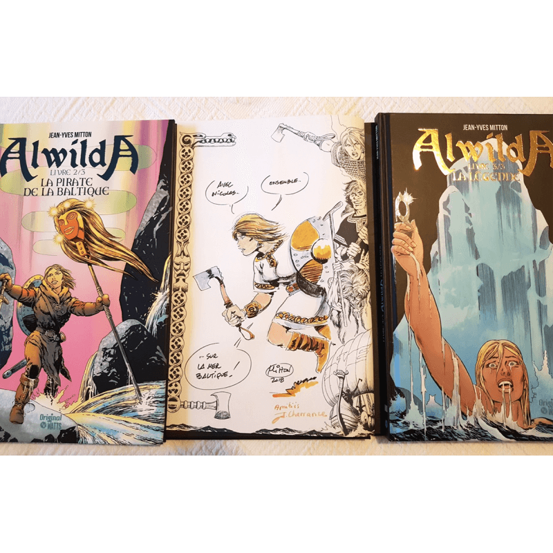  Awilda T.01 tot en met T.03 / Kleur Mitton / 3x C + doos - 3 Album - EO - 2017/2021