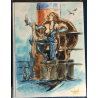  Normandy, legend ship / Colour dedication Lemercier G. / C - 1 Album - EO - 2011
