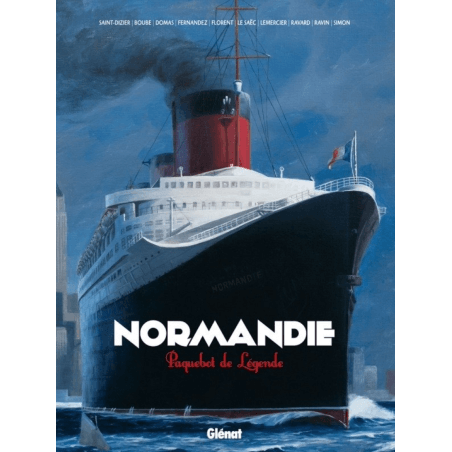  Normandië, legendarische liner / Kleuropdracht Lemercier G. / C - 1 Album - EO - 2011