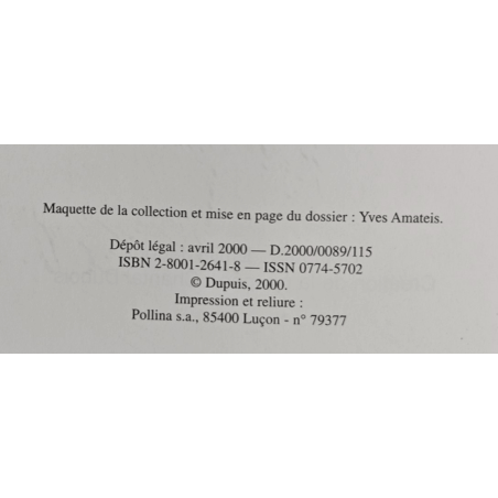  Lova / Integral / Dedication Servais / C / 1 Album / EO / 2000