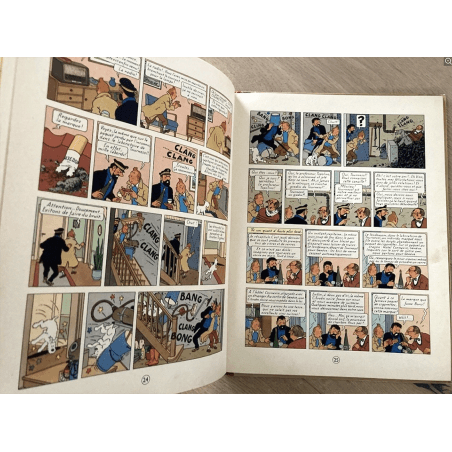 Tintin T.18 / Hergé / The case of Tournesol (B20) / C / EO / (1956)