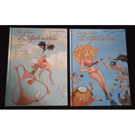  Aphrodite Delights T.01 + T.02 - 2x C - Complete series - EO - (2010/2014)
