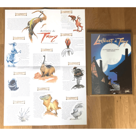 Lanfeust van Troje Vol. 1 tot en met Vol. 8 / Tarquin / Poster + 2x ex-libris - 9x C - EO/TL - (1994/2000)