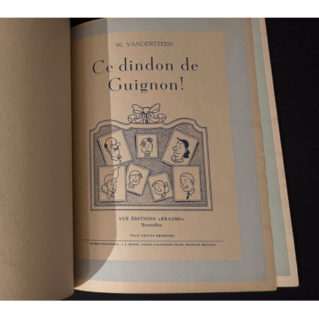  De familie Guignon, deel. 3 + Dl. 4 / Vandersteen / 2x B - Eerste Franse editie - 1958