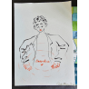 Aude Mermilliod - The Choir of Women + Changing reflections + original drawing - 2x C - Reissue - (2017/2021)