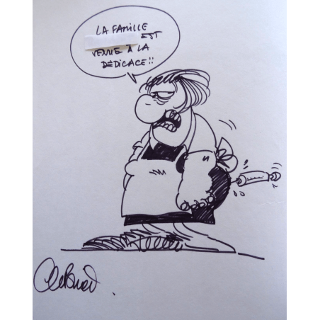 De Bidochon T.01 tot en met T.07 / Binet / 5x handtekening - 7x C - EO/Ré - (1984/1999)