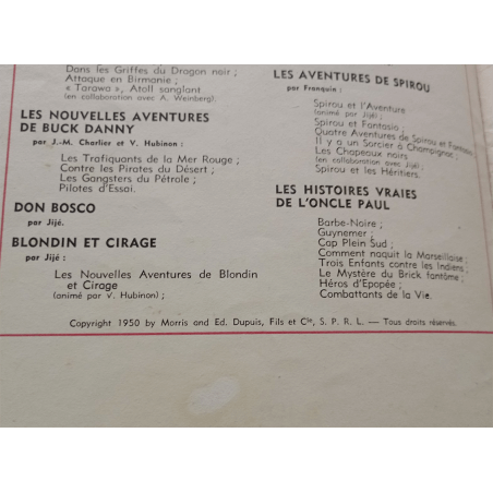  Lucky Luke T.01 / Dick Digger Gold Mine / Morris / B / 2nd Edition / (1954)