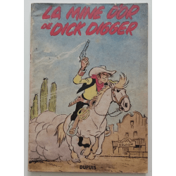  Lucky Luke T.01 / Dick Digger Gold Mine / Morris / B / 2nd Edition / (1954)