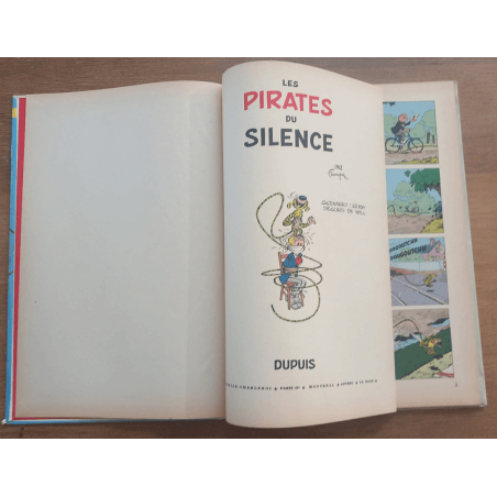 Robbedoes en Kwabbernoot Dl. 10 - De Piraten van de Stilte / Franquin / C / 1 Album / EO / 1958