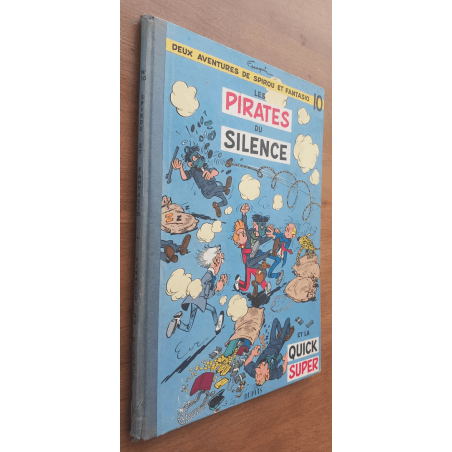 Robbedoes en Kwabbernoot Dl. 10 - De Piraten van de Stilte / Franquin / C / 1 Album / EO / 1958