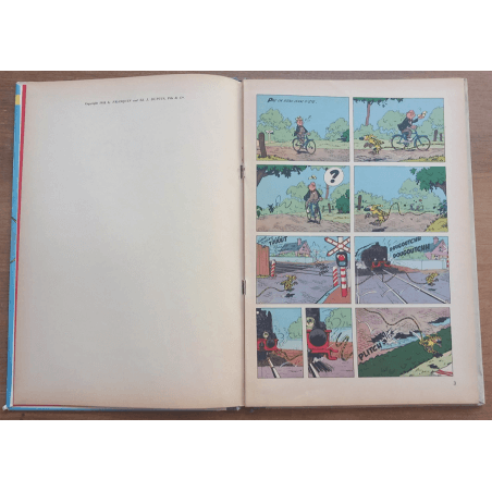 Robbedoes en Kwabbernoot Dl. 10 - De Piraten van de Stilte / Franquin / C / 1 Album / EO / 1958