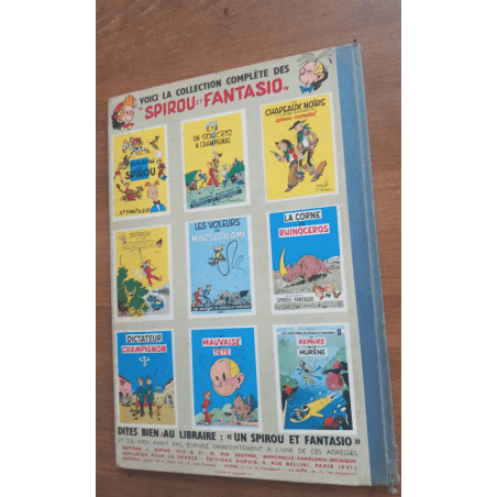 Robbedoes en Kwabbernoot Dl. 10 - De Piraten van de Stilte / Franquin / C / 1 Album / EO / 1958