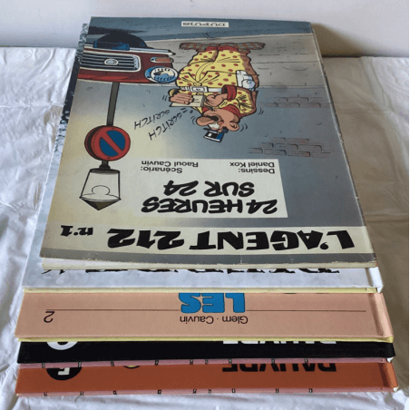 Cauvin / 5 albums / 5 handtekening / 4xC + B / EO / (1981/1998)