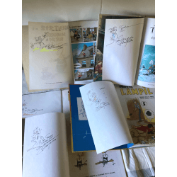 Cauvin / 5 Albums / 5x dedications / 4xC + B / EO / (1981/1998)