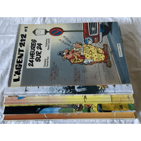 Cauvin / 5 albums / 5 handtekening / 4xC + B / EO / (1981/1998)