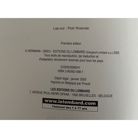  Integral Comanche T.02 / War Moon / Hermann dedication / 2x C - EO/Re - (2005/2013)