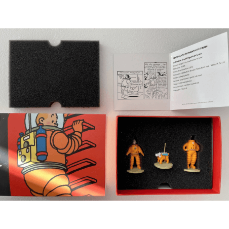 Tintin / Hergé / Statuette Moulinsart 46957 / Rocket (72 cm) + Figures 46305 - (2014/2015)
