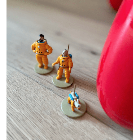Tintin / Hergé / Statuette Moulinsart 46957 / Rocket (72 cm) + Figures 46305 - (2014/2015)