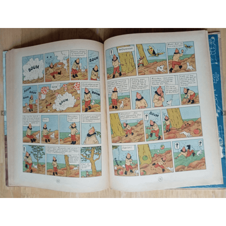  Tintin T.10 / Hergé / The mysterious star (A23) / C / (1944)