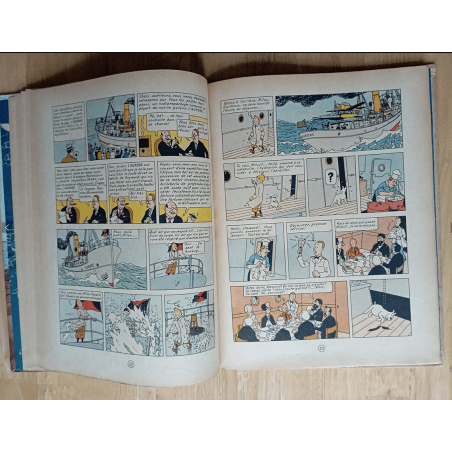  Tintin T.10 / Hergé / The mysterious star (A23) / C / (1944)
