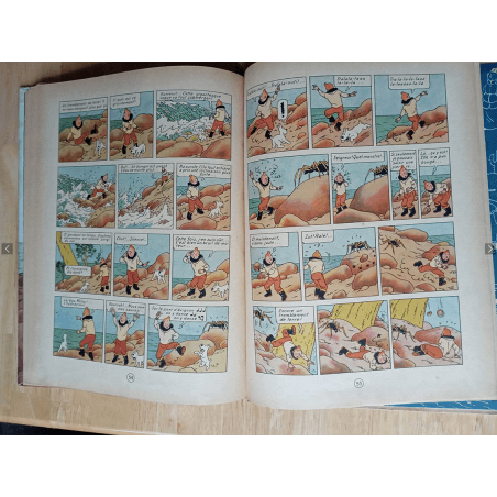  Tintin T.10 / Hergé / The mysterious star (A23) / C / (1944)