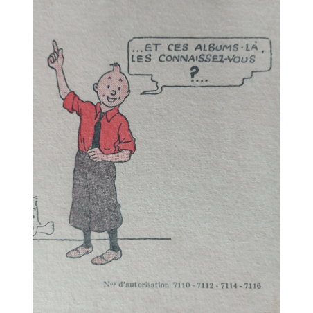  Tintin T.10 / Hergé / The mysterious star (A23) / C / (1944)