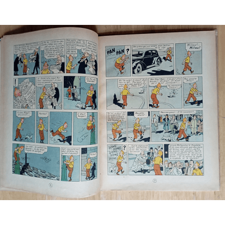  Tintin T.10 / Hergé / The mysterious star (A23) / C / (1944)