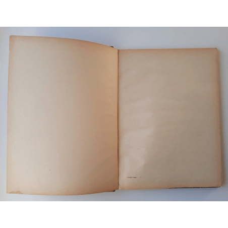Kuifje Dl. 6 / Hergé / Het gebroken oor (A18, grote afbeelding) - C - Zwart-wit - Heruitgave (1942)