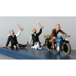 Kuifje / Hergé / Auto 1/24 / Kuifje's motorfiets - De Scepter van Ottokar - (2021)