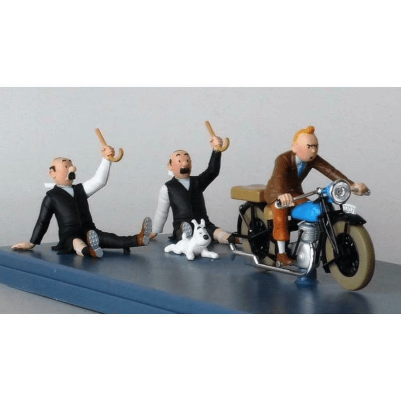 Tintin / Hergé / Car 1/24 / Tintin's motorcycle - Ottokar's Sceptre - (2021) Tintin / Hergé / Car 1/24 / Tintin's motorcycle - Ottokar's Sceptre - (2021)