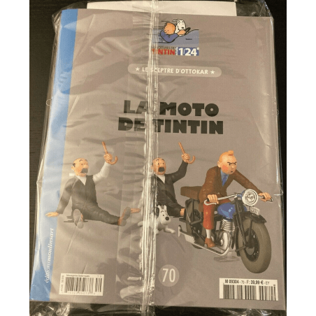 Tintin / Hergé / Car 1/24 / Tintin's motorcycle - Ottokar's Sceptre - (2021)