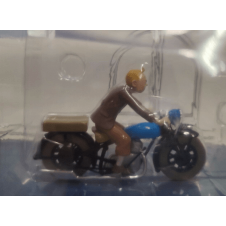 Tintin / Hergé / Car 1/24 / Tintin's motorcycle - Ottokar's Sceptre - (2021)