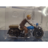Tintin / Hergé / Car 1/24 / Tintin's motorcycle - Ottokar's Sceptre - (2021)