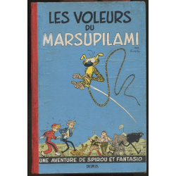 Spirou en Fantasio T.05 / Franquin / Les voleurs du Marsupilami - C - EO Belgisch - (1954)