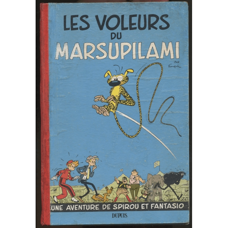 Spirou en Fantasio T.05 / Franquin / Les voleurs du Marsupilami - C - EO Belgisch - (1954) Spirou en Fantasio T.05 / Franquin / Les voleurs du Marsupilami - C - EO Belgisch - (1954)