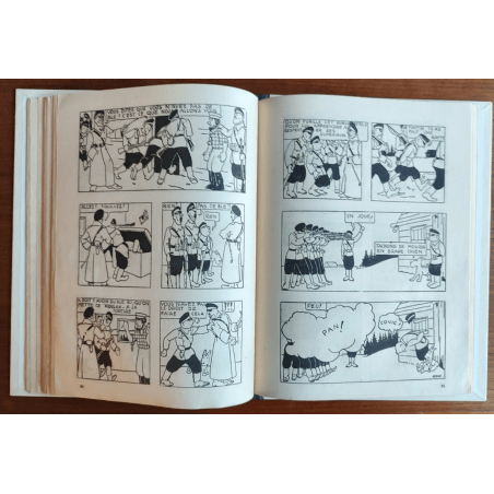 Tintin T.01 / Hergé / Tintin in het land van de Sovjets / C - N&B + Bezoekkaart Hergé - EO - (1930)