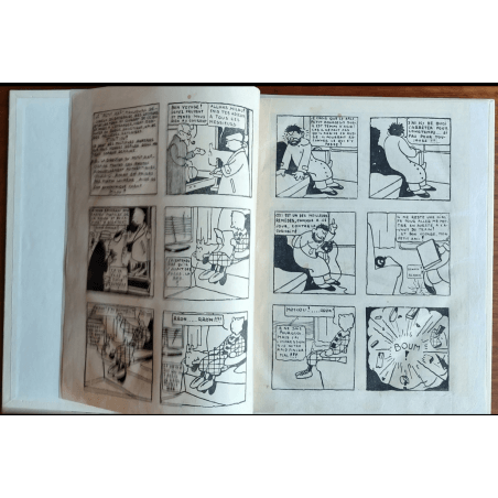 Tintin T.01 / Hergé / Tintin in het land van de Sovjets / C - N&B + Bezoekkaart Hergé - EO - (1930)